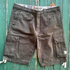ESPRIT Mens Cargo Shorts BrownSize 36 New Straight Fit New 521